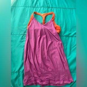 Lululemon built in bra top